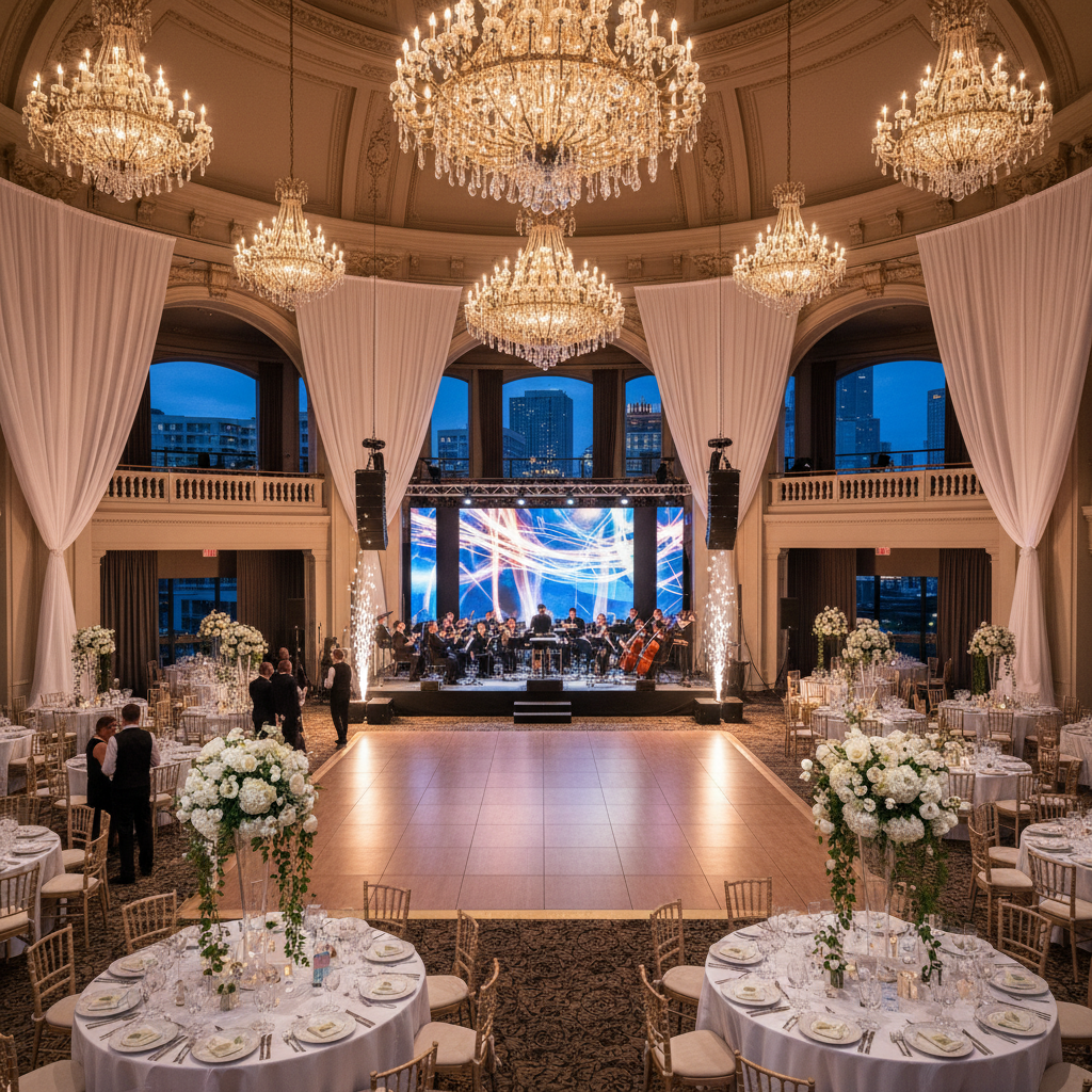 אולם אירועים עד 150 איש במרכז – פתרון מושלם לאירוע איכותי